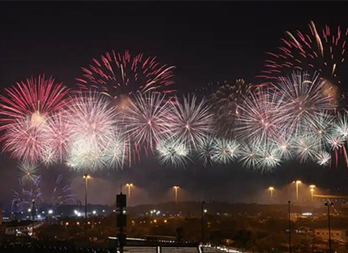 彰武县焰火晚会